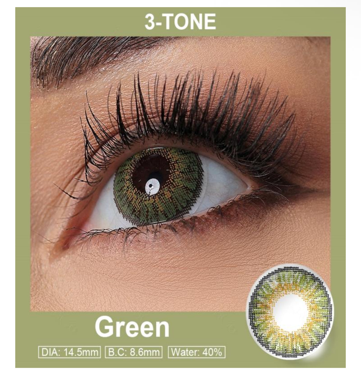 3-Tone Green
